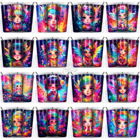 Load image into Gallery viewer, 99 Magical Colorful Baby Tumbler Wrap Bundle Jpg

