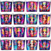 Load image into Gallery viewer, 99 Magical Colorful Baby Tumbler Wrap Bundle Jpg
