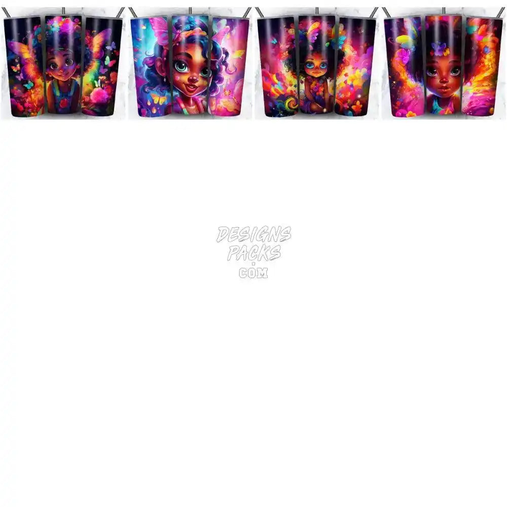99 Magical Cute Black Baby Girl Tumbler Wrap Bundle Jpg