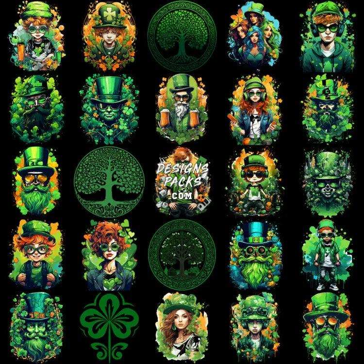 99 Mixed St. Patrick’s Day Designs Bundle Png