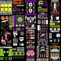 Load image into Gallery viewer, 99 Mixed Streetwear Designs Bundle Png Svg Eps
