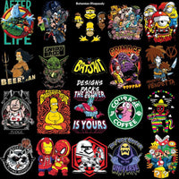 Load image into Gallery viewer, 99 Pop Culture Mixed Designs Bundle Png
