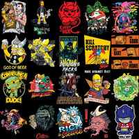 Load image into Gallery viewer, 99 Pop Culture Mixed Designs Bundle Png
