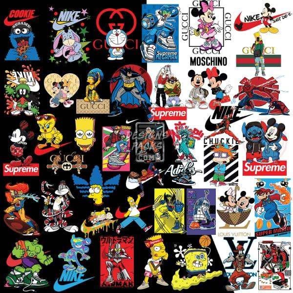 99 Sport Mix Popculture Brand Designs Bundle PNG designspacks