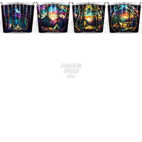 Load image into Gallery viewer, 99 Stained Glass Camping Tumbler Wrap Bundle Jpg
