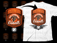 Load image into Gallery viewer, San Francisco Giants MLB Logo T-Shirt for Baseball Fans
