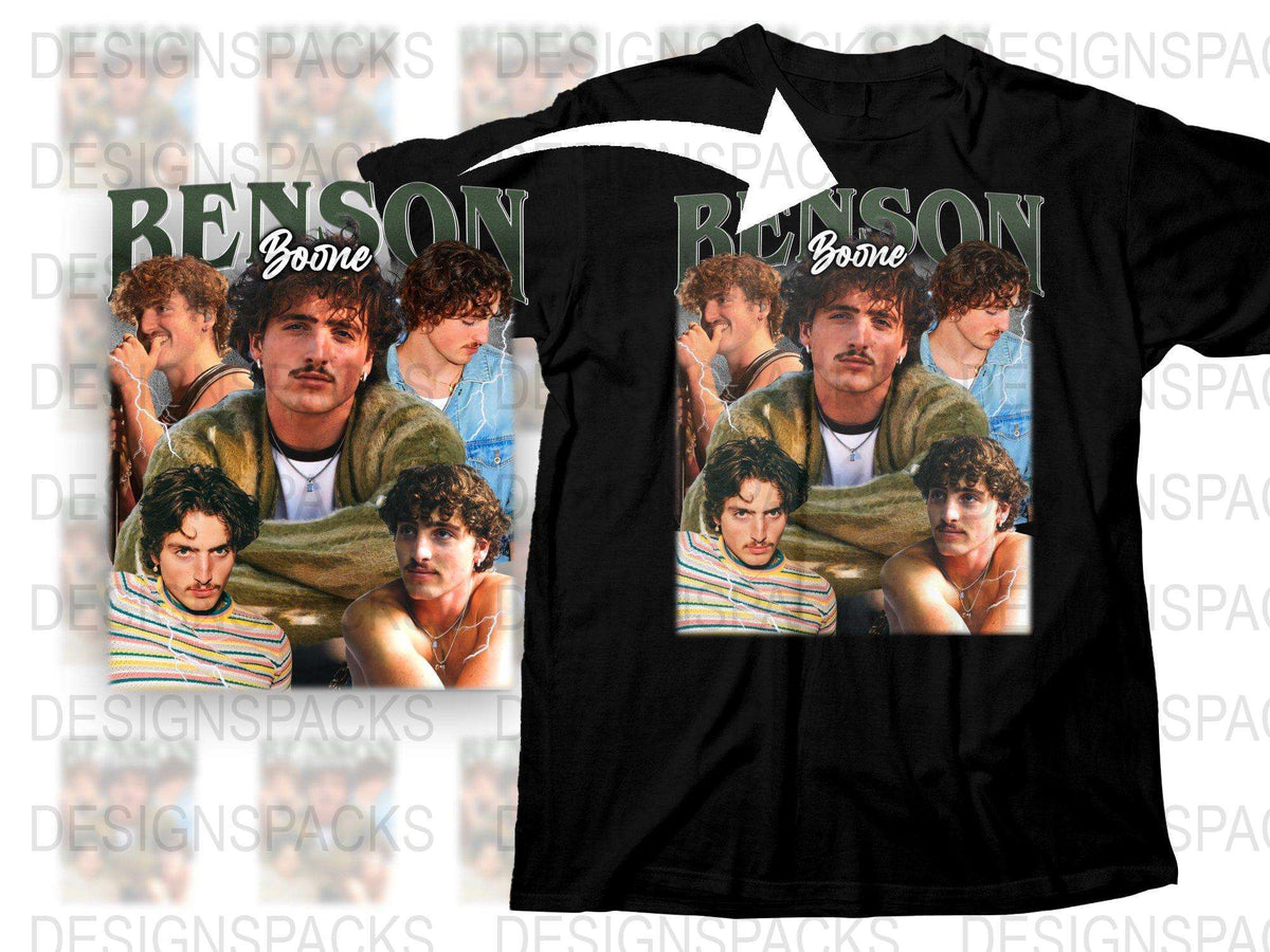 Vintage Benson Boone Graphic T-Shirt, Retro Music Artist Tee, Band Fan Apparel, Unisex Cotton Shirt