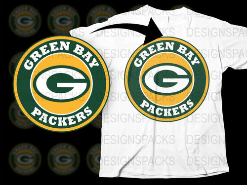 Green Bay Packers Logo T-Shirt, Sports Fan Apparel, Football Team Tee, Casual Wear, Unisex Gift Idea