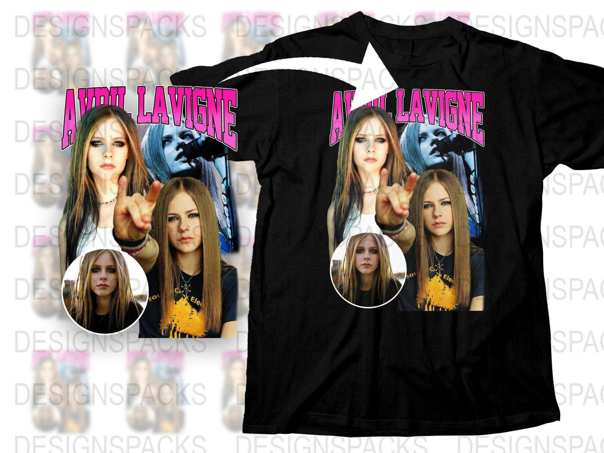 Avril Lavigne Graphic T-Shirt, Pop Punk Music Tee, Fan Merchandise, Vintage Style Concert Shirt