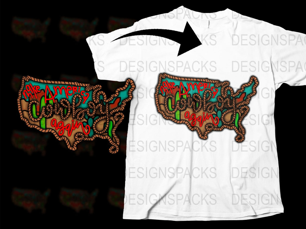 Graffiti Art USA Map T-Shirt, Colorful Patriotic American Casual Tee, Unisex Graphic Shirt