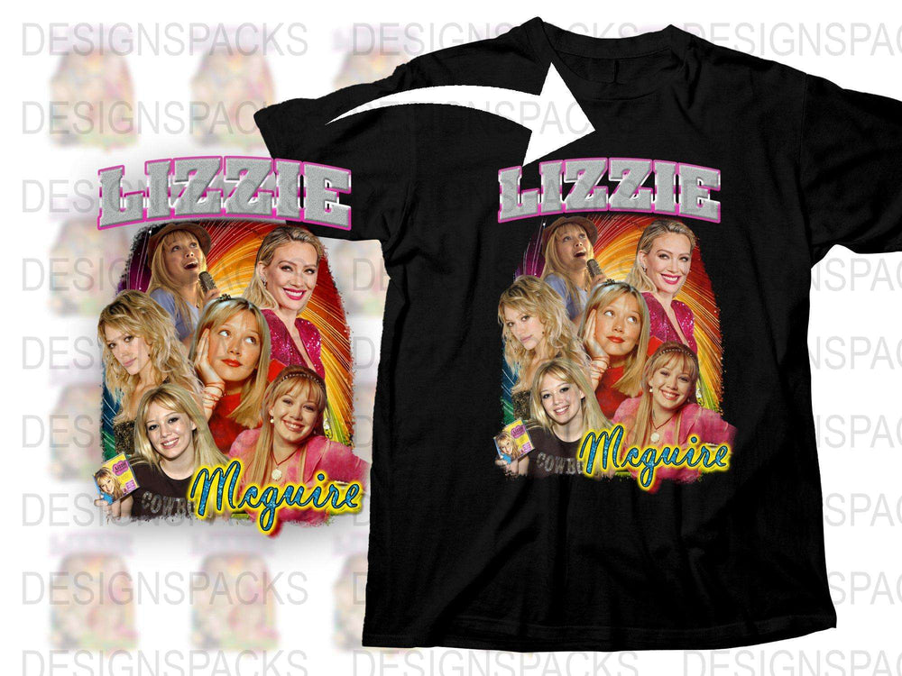 Retro Lizzie McGuire T-Shirt, Vintage 2000s TV Show Tee, Graphic Print Shirt, Nostalgic Gift Idea, Fashion Tops