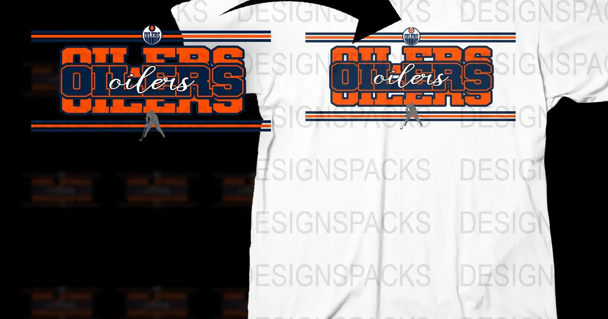 Edmonton Oilers Official NHL Logo Graphic Png Digital Download ...
