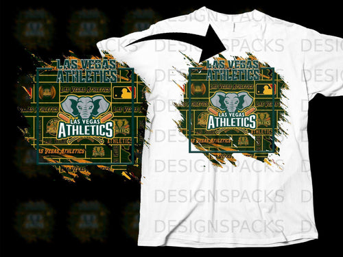 Las Vegas Athletics T-Shirt Sports Fan Apparel Graphic Tee