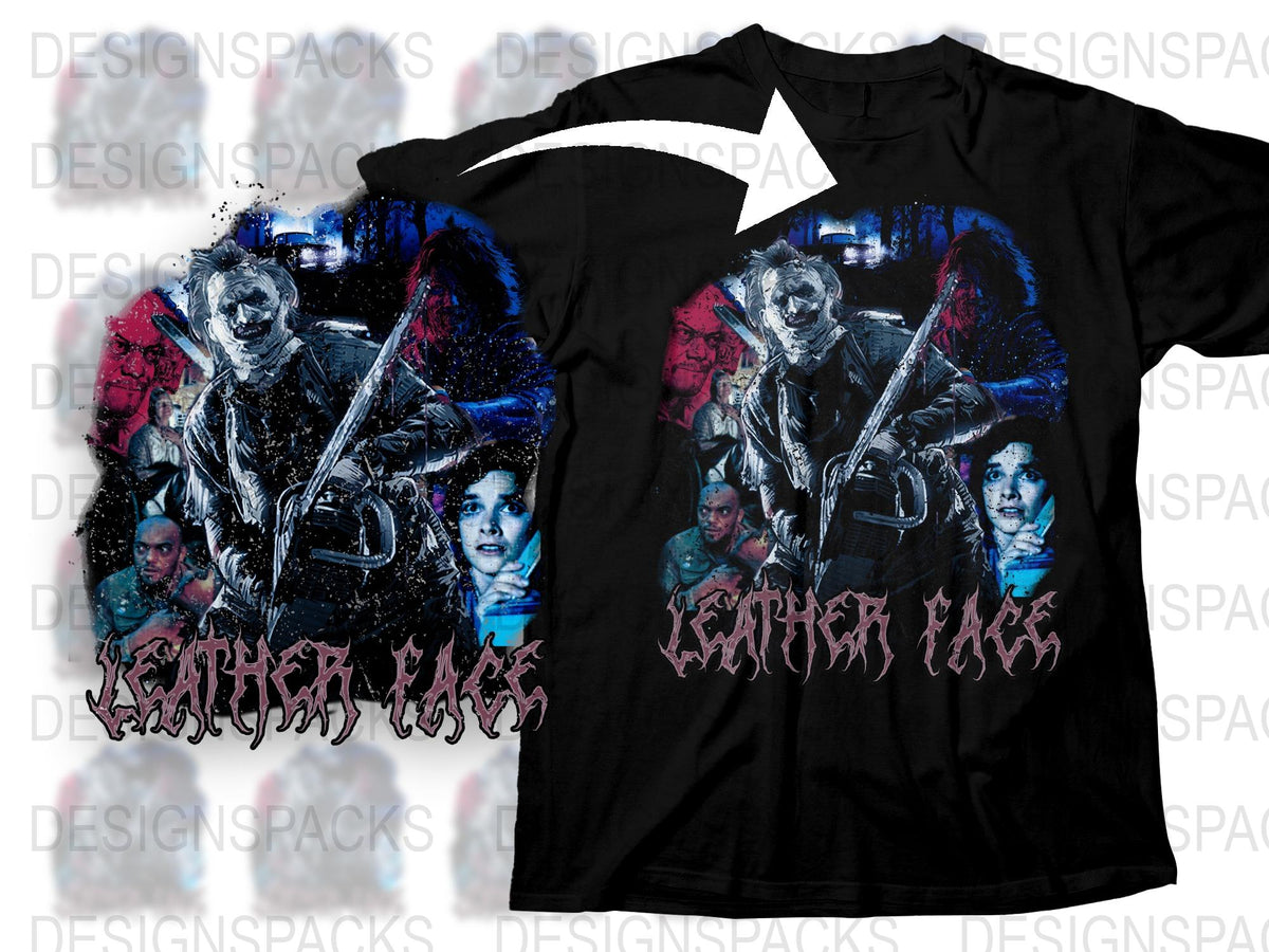 Gothic Horror Movie Graphic T-Shirt, Vintage Style Scary Character Tee, Unisex Fashion Top