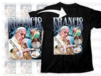 Pope Francis T-Shirt, Religious Leader Graphic Tee, Catholic Church Gift, Faith Inspired Apparel