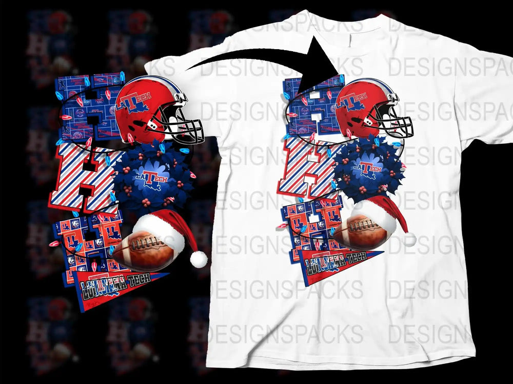 Graphic Football T-Shirt, Sports Fan Apparel, Red Helmet Design, Youth and Adult Sizes, Unique Sports Gift, Casual Athletic Wear