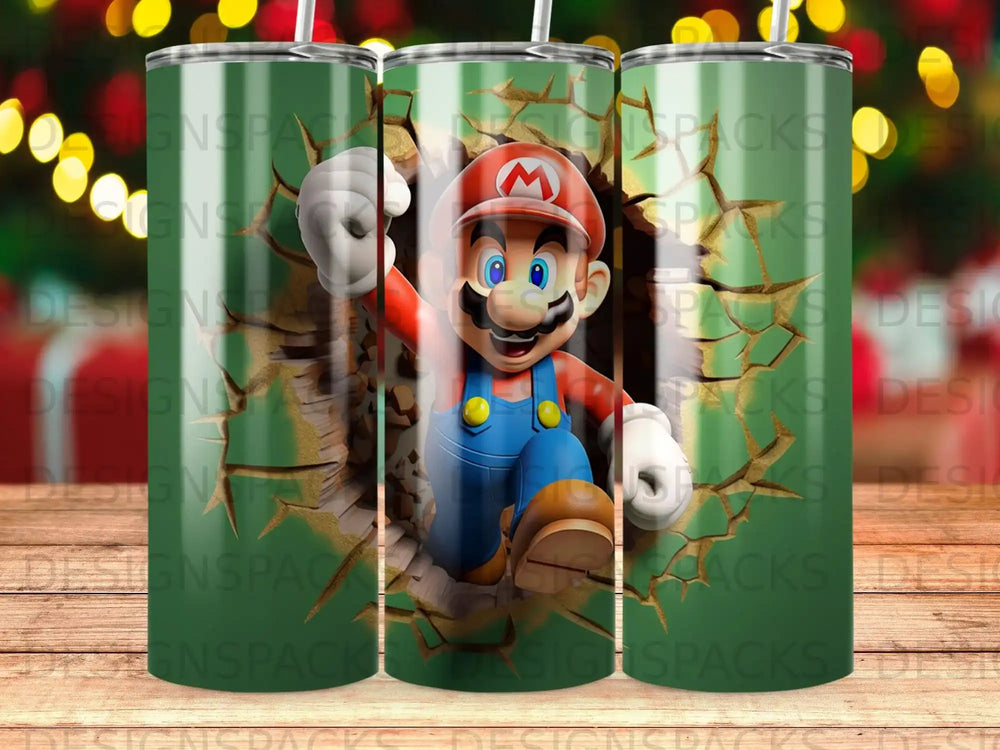 Diseño de Envoltura Digital de Vaso Térmico "Héroe Icónico"
