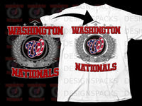 Load image into Gallery viewer, Washington Nationals Custom Designed Graphic T-Shirt
