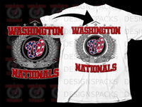 Load image into Gallery viewer, Washington Nationals Custom Designed Graphic T-Shirt
