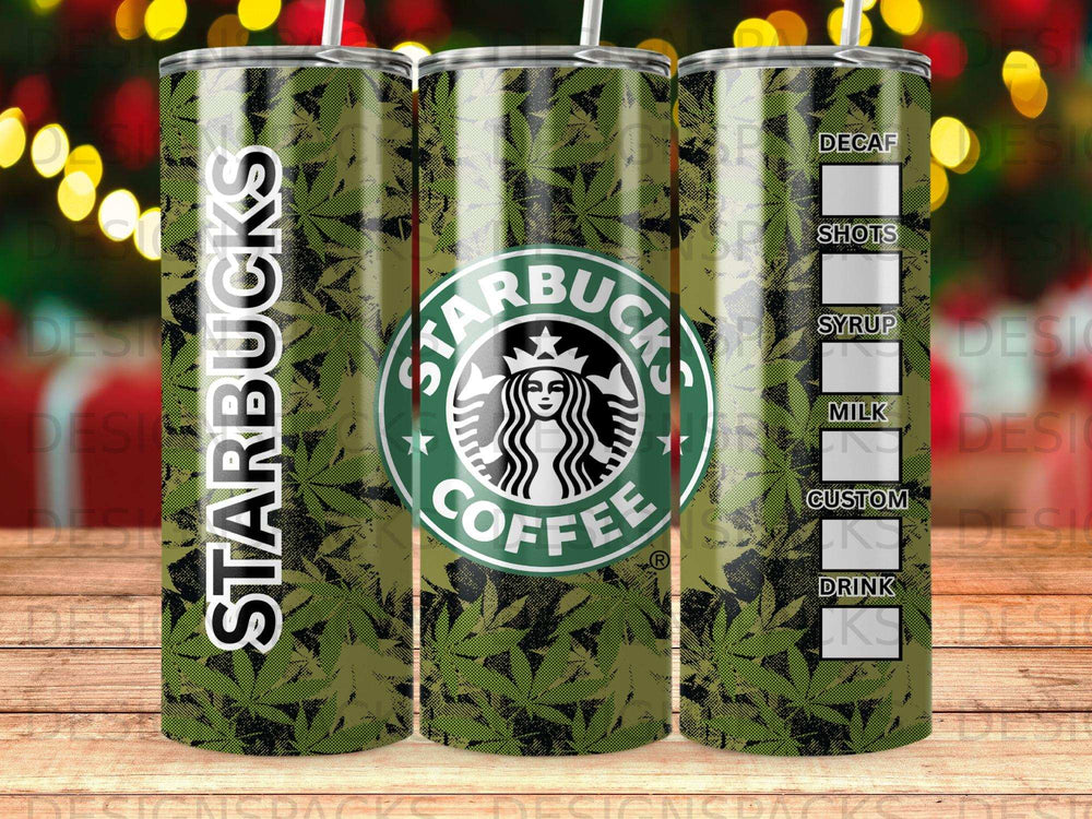 Starbucks Coffee Green Camouflage Drink product type