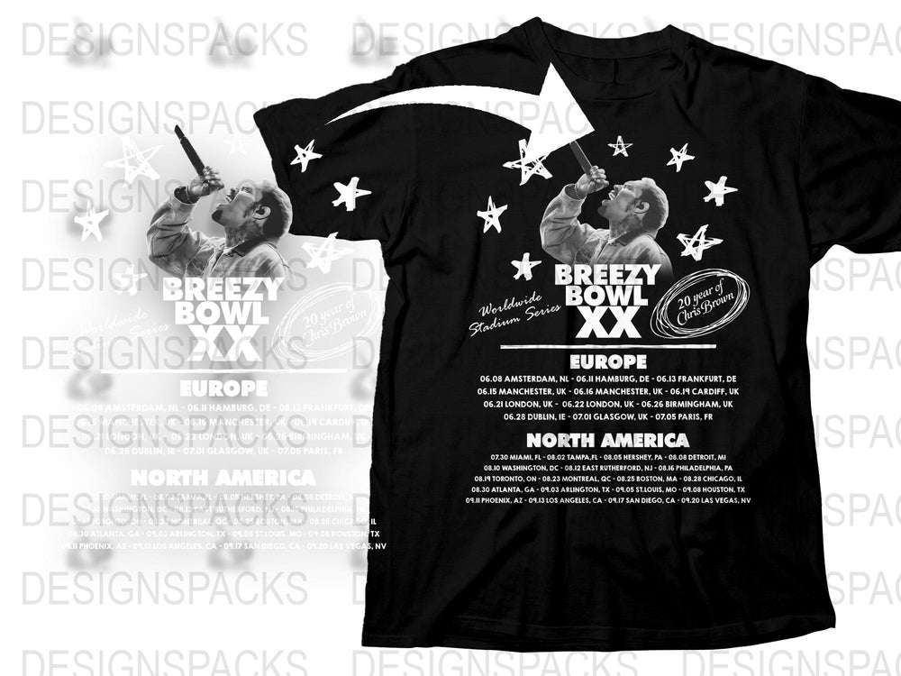 Vintage Rock Band T-Shirt, Classic Music Concert Tour Tee, Europe North America Design, Unisex Black Shirt