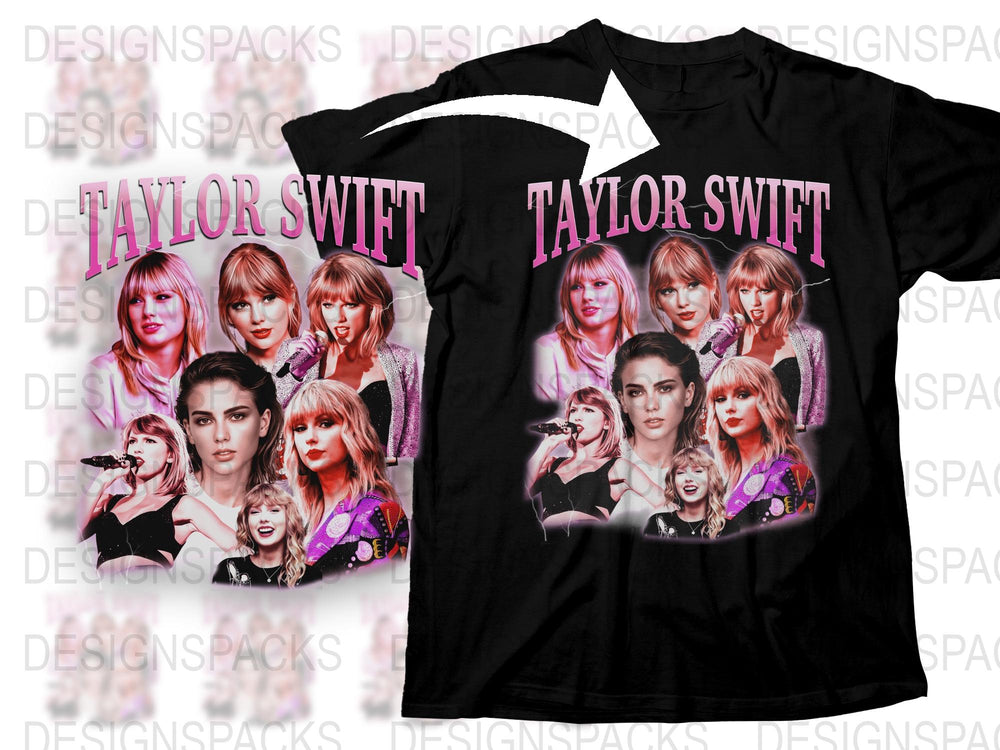 Pop Star Graphic T-Shirt, Vintage Style Female Singer Tee, Music Fan Gift, Iconic Photos Design Shirt