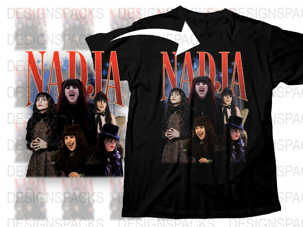 Nadia Graphic T-Shirt, Vintage Style Photo Print, Unique Fashion Tee, Artistic Women's Top, Gift Idea