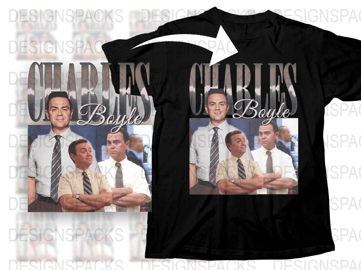 Charles Boyle Graphic T-Shirt, TV Show Fan Apparel, Funny Character Tee, Unique Gift Idea