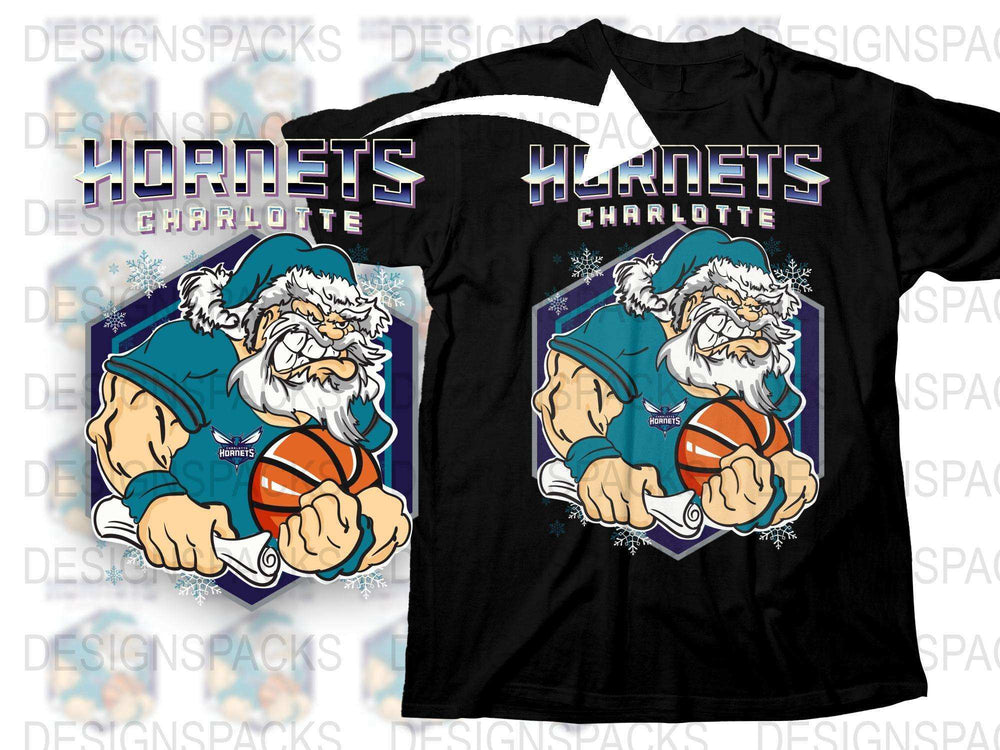 Vintage Charlotte Basketball T-Shirt, Retro Sports Fan Tee, Graphic Streetwear, Cool Old Man Character Design