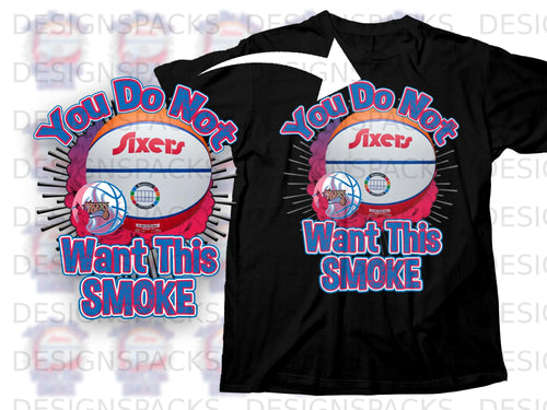 Black t-shirt graphic with 