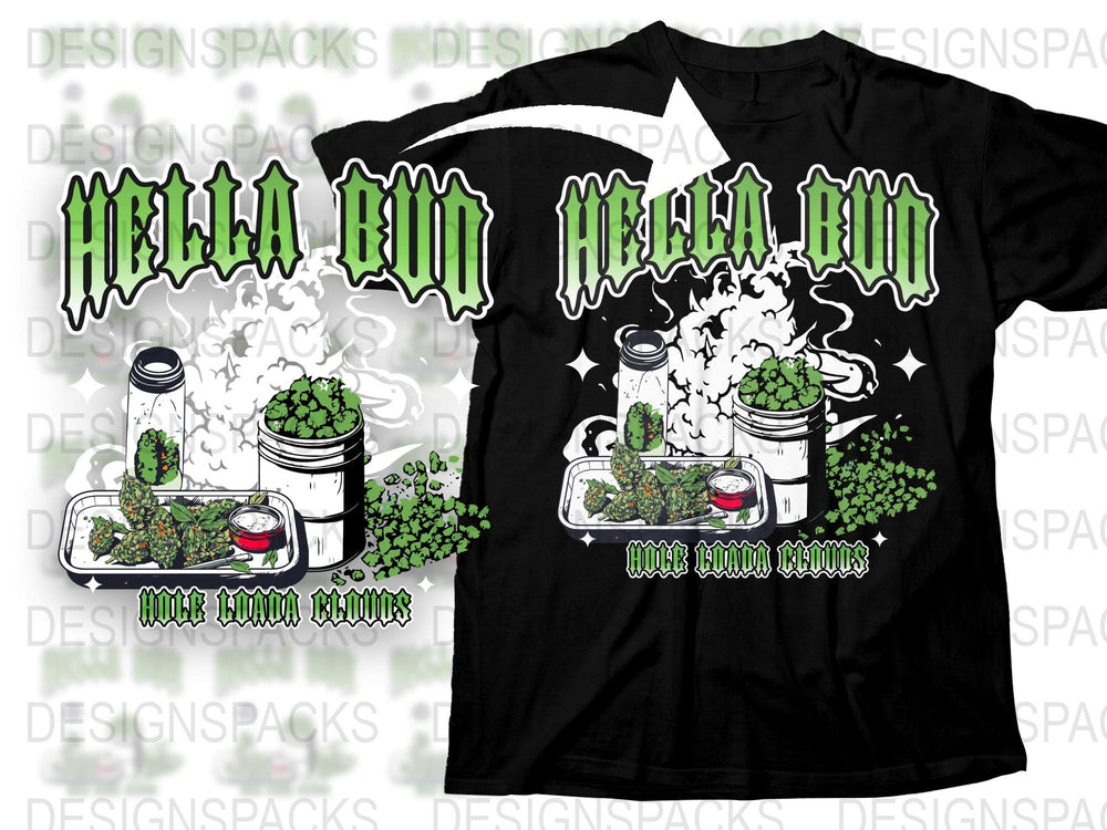 Hella Bun Medical Buns Graphic T-Shirt, Urban Streetwear Style, Casual Hip Hop Fashion, Unique Design Tee