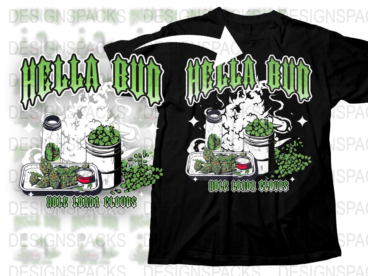 Hella Bun Medical Buns Graphic T-Shirt, Urban Streetwear Style, Casual Hip Hop Fashion, Unique Design Tee