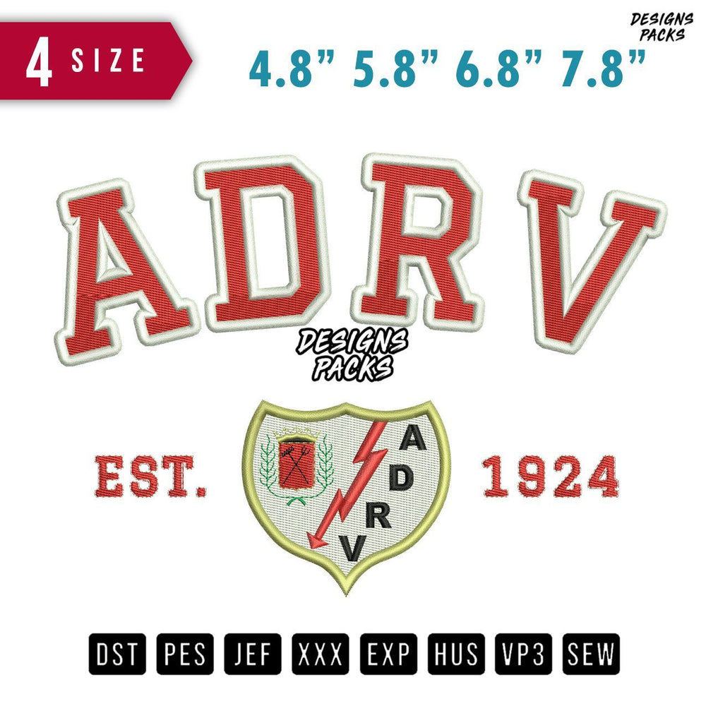 ADRV Embroidery Design