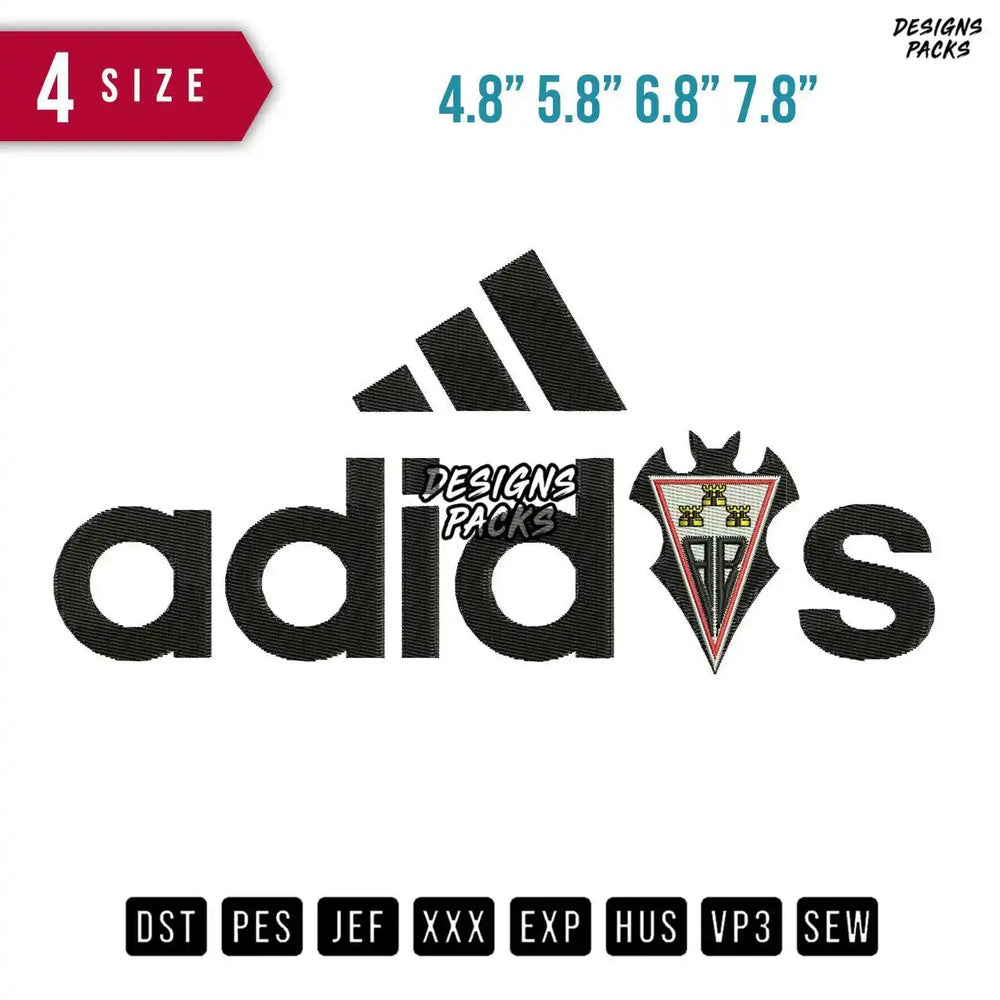 Sport Brand Albacete Balompie Embroidery Design