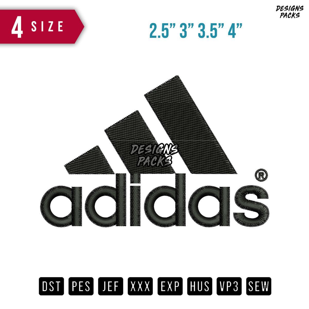 Brand Logo Embroidery Design