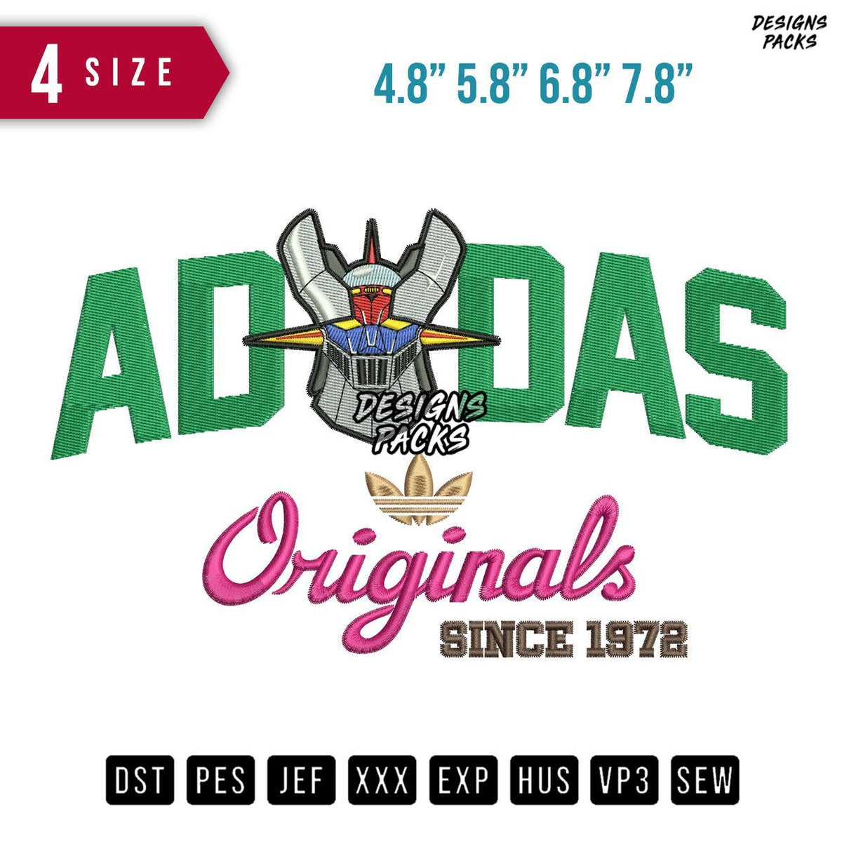 Sport Brand Originals Embroidery Design