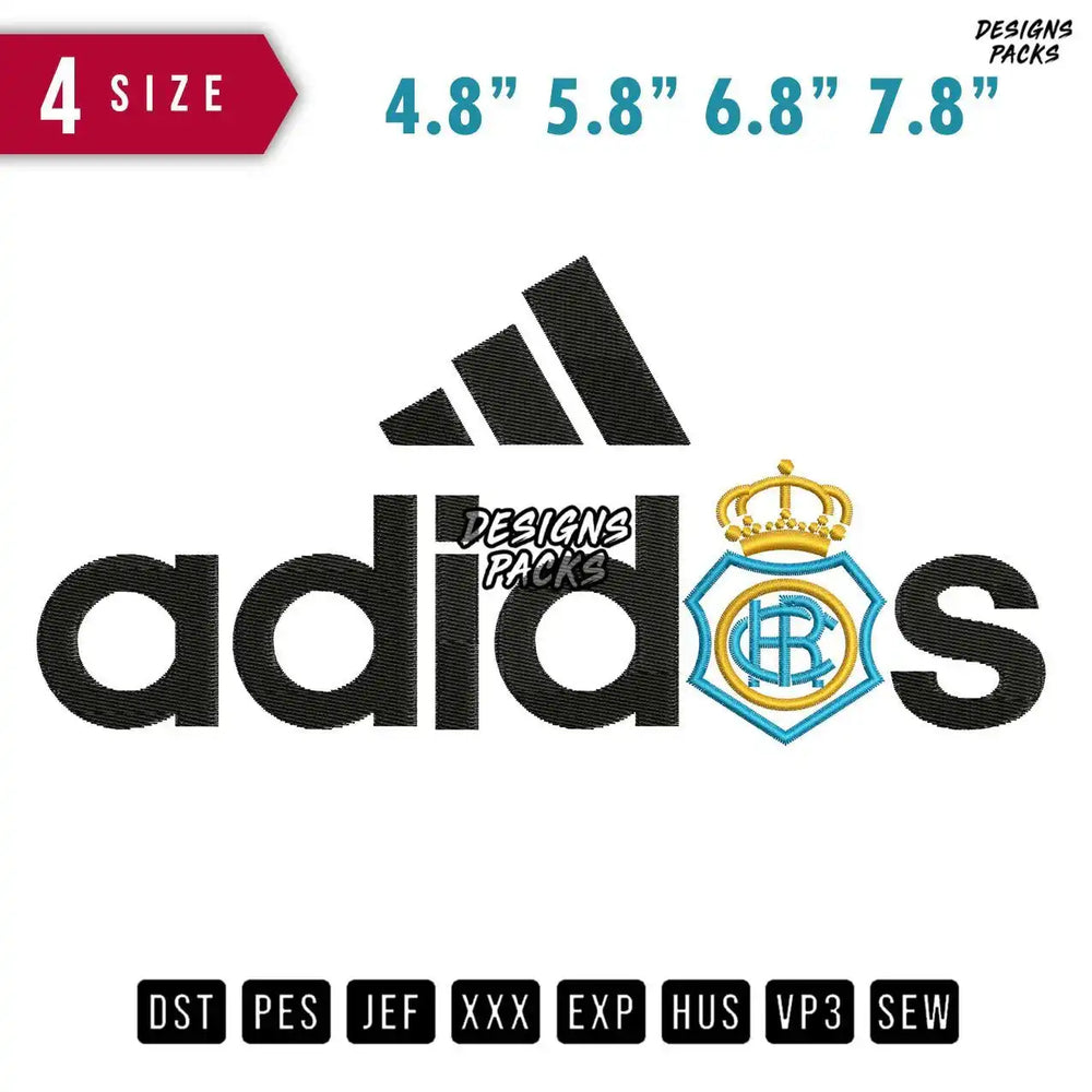 Sport Brand Recreativo Embroidery Design