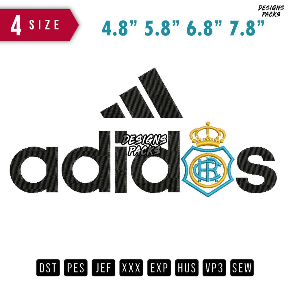 Sport Brand Recreativo Embroidery Design