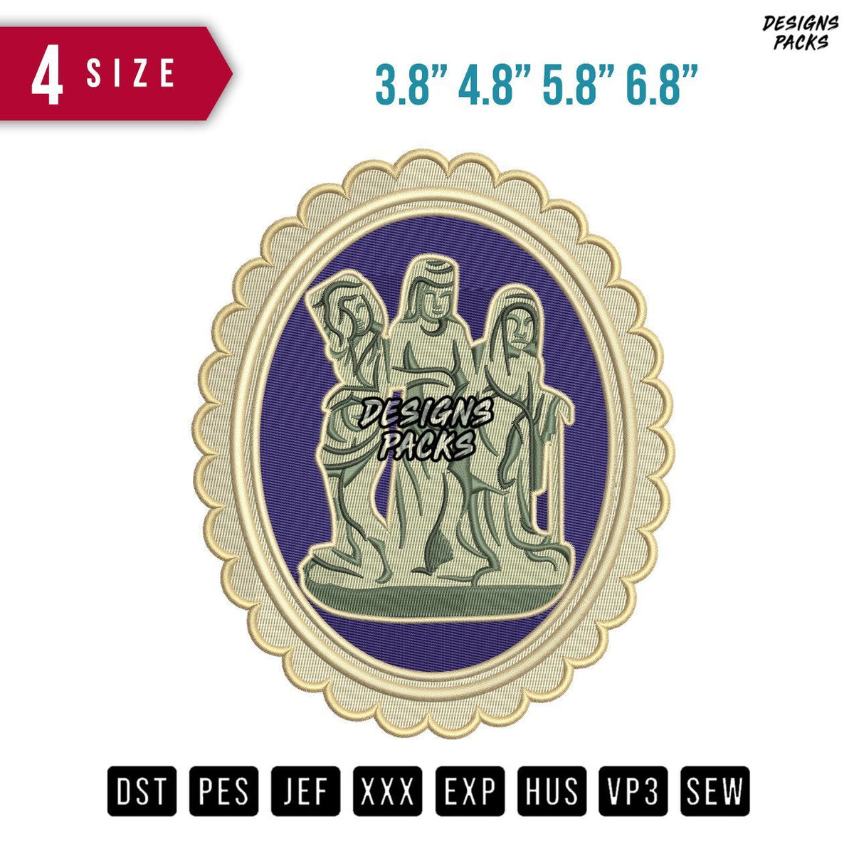 Agatha Harkness Embroidery Design