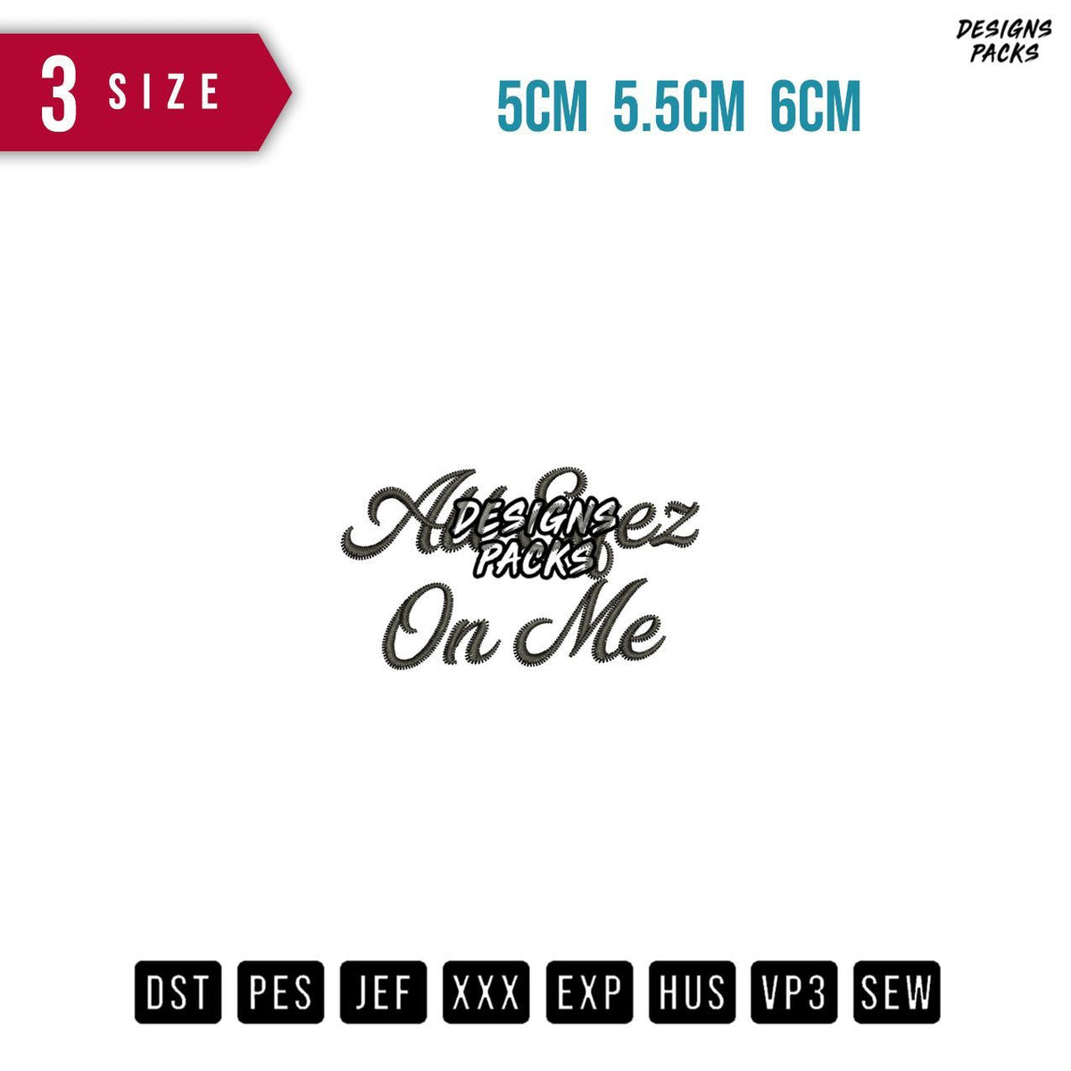 All Eyez Embroidery Design