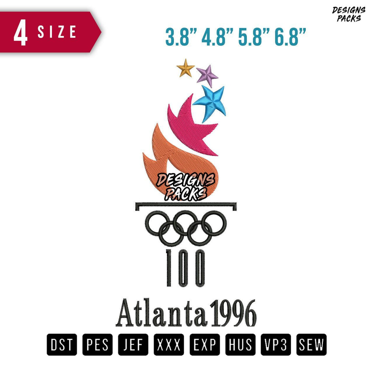 Atlanta Embroidery Design