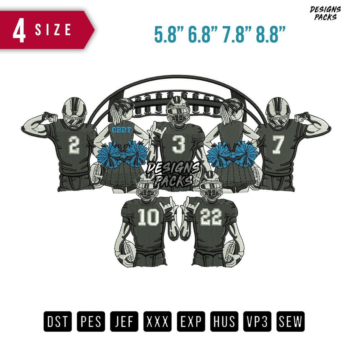 Baseball Pose B Embroidery Design