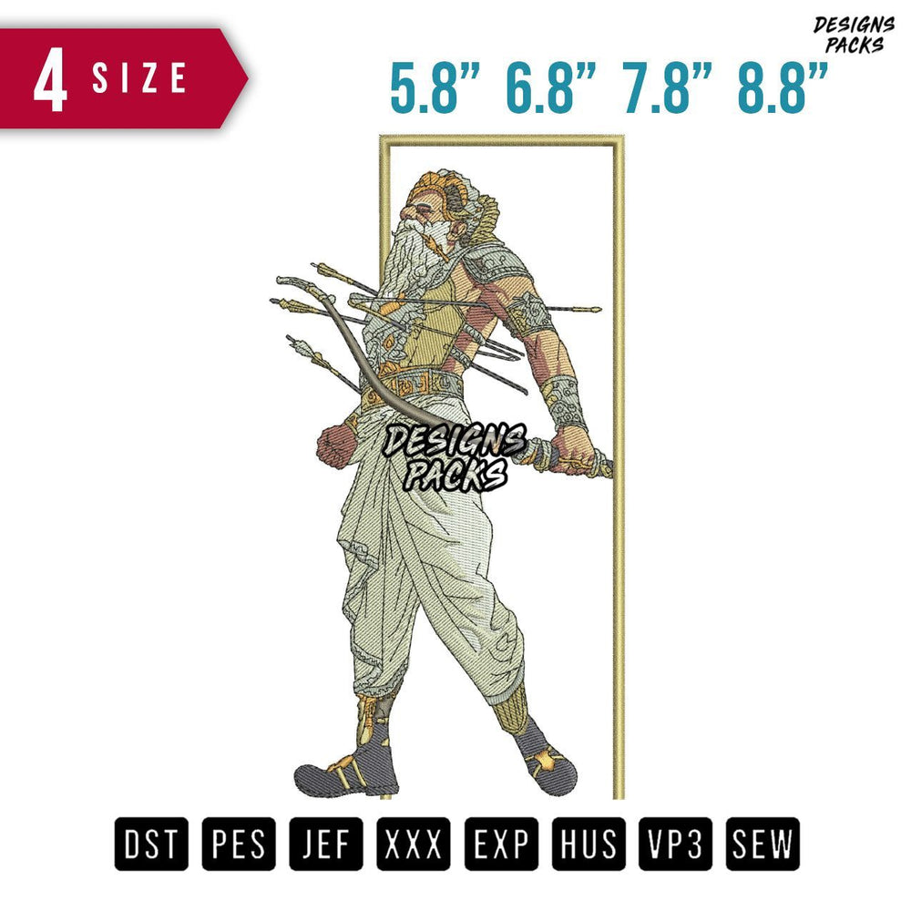 Bhisma Embroidery Design