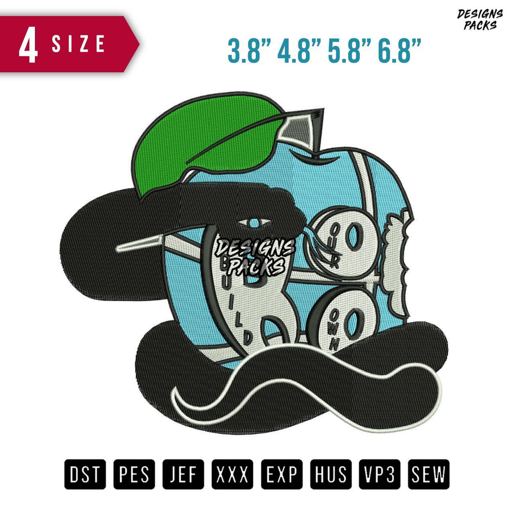 Boo Build Our Own Embroidery Design