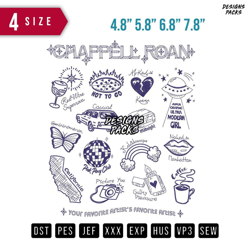 Chappell Embroidery Design