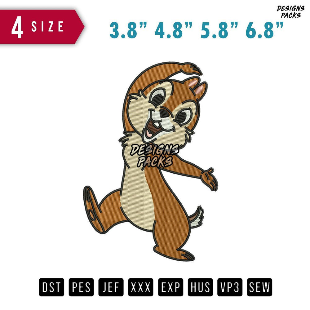Chip Disney Embroidery Design