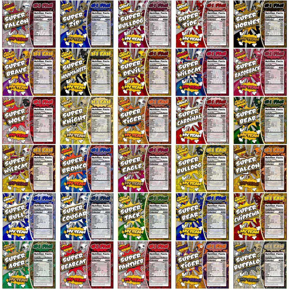 129 NCAA College Sports Super Team Tumbler Wrap Bundle JPG
