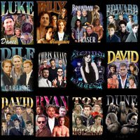 Load image into Gallery viewer, 64 Popular Movies Series Artists Bootleg Designs Bundle PNG
