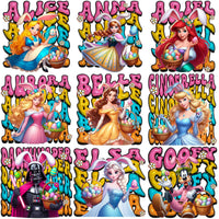 Load image into Gallery viewer, 29 Cartoon Easter Day Dripping Bubble Designs Bundle PNG
