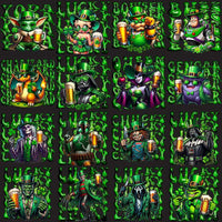 Load image into Gallery viewer, 35 Luck Drink St. Patrick’s Day Cartoons Designs Bundle PNG
